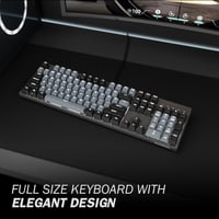 DURGOD Taurus K310 Mechanikus Gamer Billentyűzet 105 Gomb PBT ISO UK Space Grey 2
