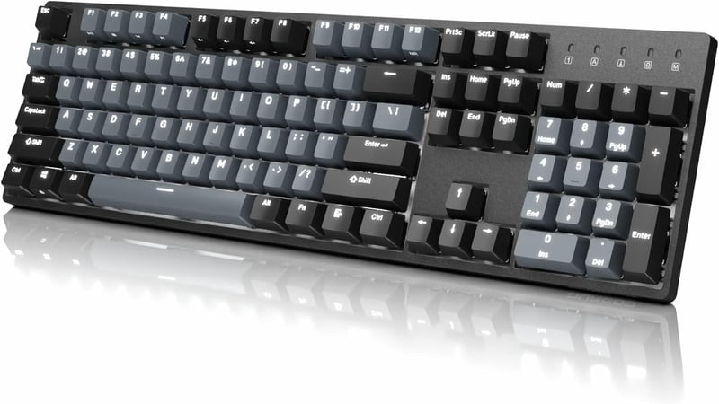 DURGOD Taurus K310 Mechanikus Gamer Billentyűzet 105 Gomb PBT ISO UK Space Grey