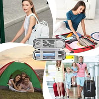 Duronge Elektromos Fogkefe Tárolódoboz Utazáshoz, 6 Fejhez, Oral-B/Philips Sonicare Kompatibilis 8