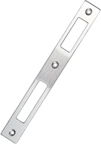 Duronge rozsdamentes acél ajtózár biztosító lemez 172x22mm 1