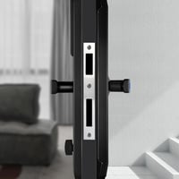 Duronge rozsdamentes acél ajtózár biztosító lemez 172x22mm 3