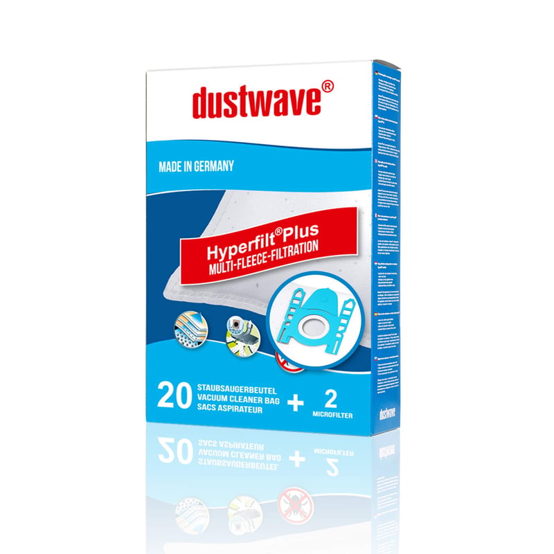 Dustwave flísové vrecká do vysávača pre Kärcher VC 6100–6400 - 20 ks
