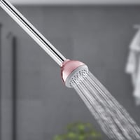 DXLing Zuhanyfej Hosszabbító Kar 22,5 cm Rozsdamentes Acél Króm Zuhany Hosszabbító Cső G1/2 Menet Fürdőszoba Kiegészítő 6