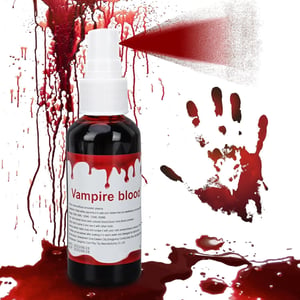 Dylxingtu Mesterséges Vér 60ml Halloween Smink Spray Jelmez Zombie Vampire