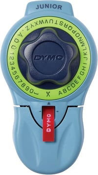 DYMO Junior Embosovačka na štítky, reliéfny popisovač pre deti aj dospelých na domáce použitie, ergonomický dizajn 2