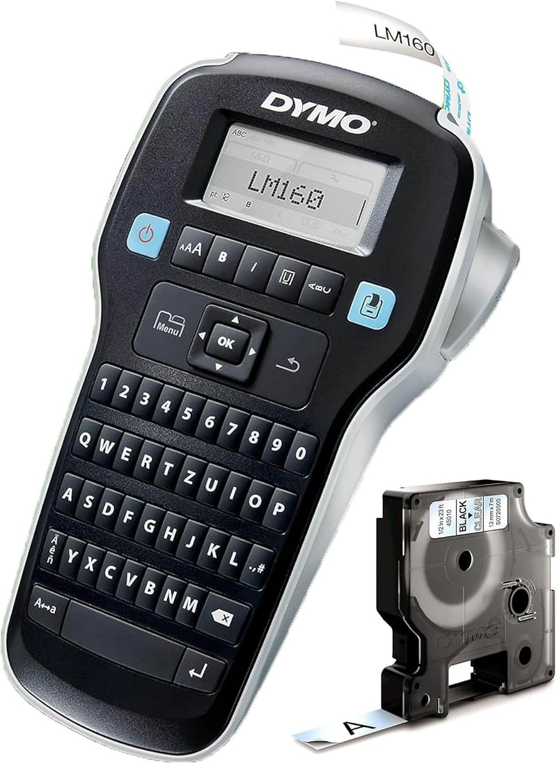 DYMO LabelManager 160 hordozható címkenyomtató QWERTZ billentyűzettel - Single