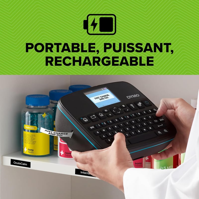 DYMO LabelManager Executive 640 CB címkenyomtató Bluetooth és USB, szállítótáskával - LabelManager 640CB Exclusive Set