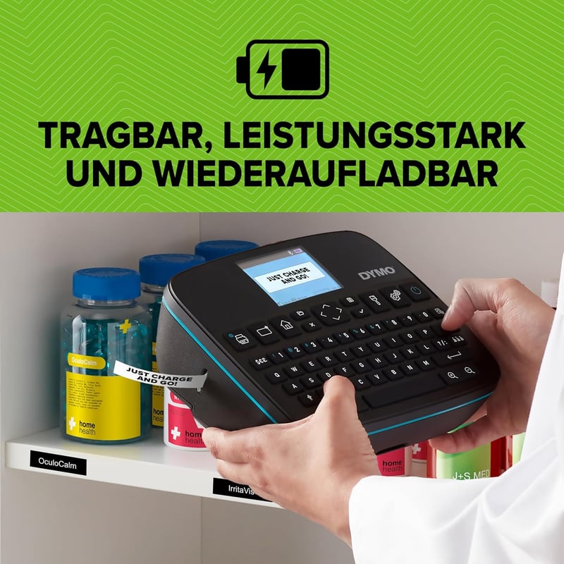 DYMO LabelManager Executive 640 CB hordozható címkenyomtató Bluetooth és USB csatlakozással - LabelManager 640