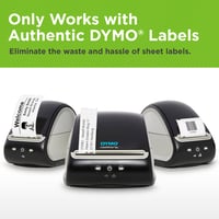 Imprimantă de etichete termică directă DYMO LabelWriter 550 cu recunoaștere automată pentru adrese, etichete de expediere și coduri de bare, cu conector UE 3