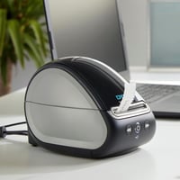 Imprimantă de etichete termică directă DYMO LabelWriter 550 cu recunoaștere automată pentru adrese, etichete de expediere și coduri de bare, cu conector UE 7