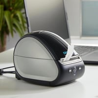 Imprimantă de etichete termică directă DYMO LabelWriter 550 cu recunoaștere automată pentru adrese, etichete de expediere și coduri de bare, cu conector UE 8