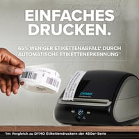 Tlačiareň štítkov DYMO LabelWriter 5XL – Automatická rozpoznávanie štítkov, extra široké prepravné štítky, kompatibilná s Amazon a DHL, EÚ zástrčka 4