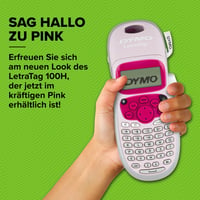 DYMO LetraTag LT-100H prijenosni pisač naljepnica s ABC tipkovnicom — samo uređaj, bez baterija i trake (stanje: vidi drugu sliku) 9