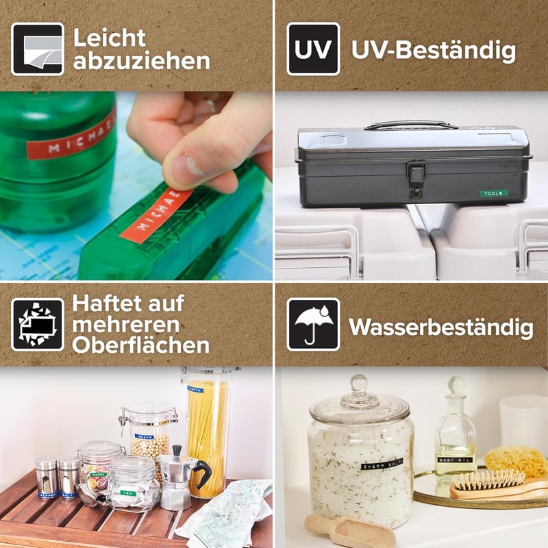 DYMO Omega Prägeberendezés 3 szalaggal - Otthoni és hobbiprojektekhez - Bundle