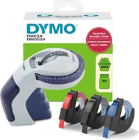DYMO Omega Prägeberendezés 3 szalaggal - Otthoni és hobbiprojektekhez - Bundle 1
