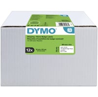 Originálne prepravné štítky a menovky DYMO LabelWriter (veľké) | 54x101 mm | 12 kotúčov x 220 ľahko odnímateľných štítkov (2640 ks) | pre tlačiarne LabelWriter 4