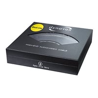 Pár reproduktorových káblov Dynavox Black Line – 3 m, čierne, prémiový High-End kábel s banánikmi 4