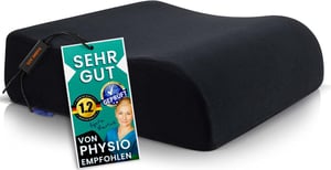 DYNMC you Ülésmagasító párna 13 cm - fekete