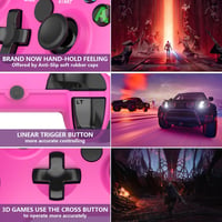 DYONDER Wireless Gamepad PC/PS3 Kompatibilis Kontroller Lineáris Triggerrel 4