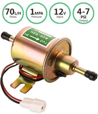 DYOUen Elektromos Üzemanyag Szivattyú 12V Univerzális Benzin Dízel Pumpa Nagy Teljesítményű Autó Alkatrész 5