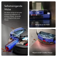 Robot de aspirare cu mop Dyson Spot+Scrub AI cu autogolire și rolă umedă 4