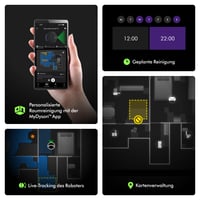 Robot de aspirare cu mop Dyson Spot+Scrub AI cu autogolire și rolă umedă 7