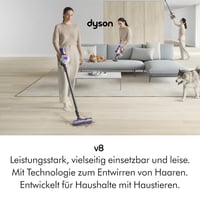 Aspirator fără fir Dyson V8 Advanced, 130 AW, autonomie 40 de minute, tehnologie Motorbar pentru descurcarea părului, eliminarea părului de animale, aspirator de mână și pentru pardoseli 2
