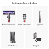 Aspirator fără fir Dyson V8 Advanced, 130 AW, autonomie 40 de minute, tehnologie Motorbar pentru descurcarea părului, eliminarea părului de animale, aspirator de mână și pentru pardoseli 4