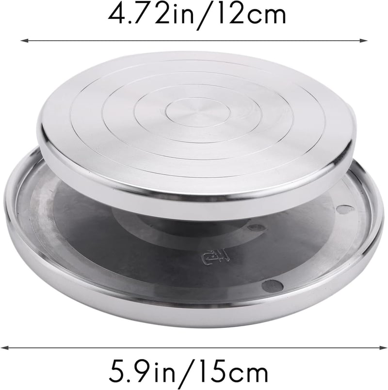 Dytabepl Kerámia Korongozó Asztal 15/18 cm Kézi Agyagozáshoz