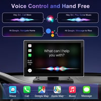 DYWSWINN 9 Hüvelykes Vezeték Nélküli Apple CarPlay Android Auto Autórádió IPS Érintőképernyő GPS Bluetooth Tükrözés FM AUX 3