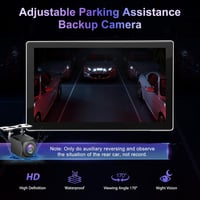 DYWSWINN 9 Hüvelykes Vezeték Nélküli Apple CarPlay Android Auto Autórádió IPS Érintőképernyő GPS Bluetooth Tükrözés FM AUX 5