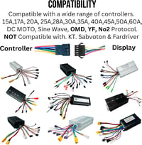Displej na elektrobicykel E-Bike Power SW900 – LED, 5-pinový, 36V/48V/60V/72V – čierny 4