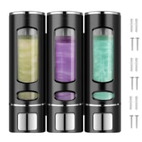 Putni set za kozmetiku: 4x vodootporna torbica + četka za kosu + dozator sapuna + ogledalo s povećalom 6