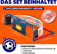 E-Jet Focilabda Játék 6-10 Éves Gyerekeknek, Kültéri és Beltéri Sportjáték 4