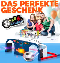 E-Jet Focilabda Játék 6-10 Éves Gyerekeknek, Kültéri és Beltéri Sportjáték 6