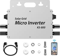 E-POLAR Erkély Napelemes Rendszer 800W - Vízálló IP65 Inverter WLAN Alkalmazással Balkony Power Station 1