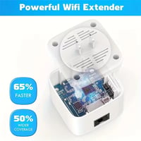 E-SHIDAI WiFi Erősítő 120m² Lefedettség, Hálózati Jelerősítő EU Csatlakozó 7