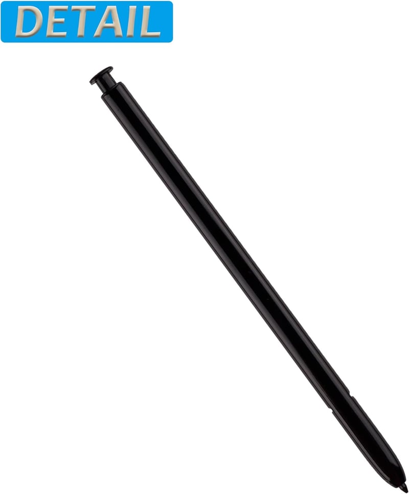 E-YIIVIIL S Pen Érintőceruza Samsung Galaxy Note 10 / Note 10 Plus Készülékekhez - Fekete Alumínium Cserestílus Kompatibilis Okostelefonokho