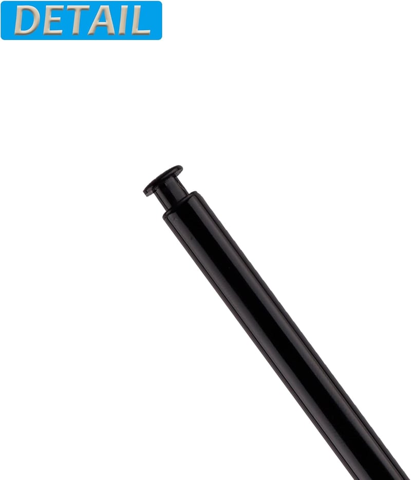 E-YIIVIIL S Pen Érintőceruza Samsung Galaxy Note 10 / Note 10 Plus Készülékekhez - Fekete Alumínium Cserestílus Kompatibilis Okostelefonokho