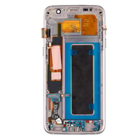 Ecran E-YIIVIIL Super Amoled pentru Samsung Galaxy S7 Edge G935F - Ansamblu digitizor ecran tactil auriu cu ramă și unelte 2