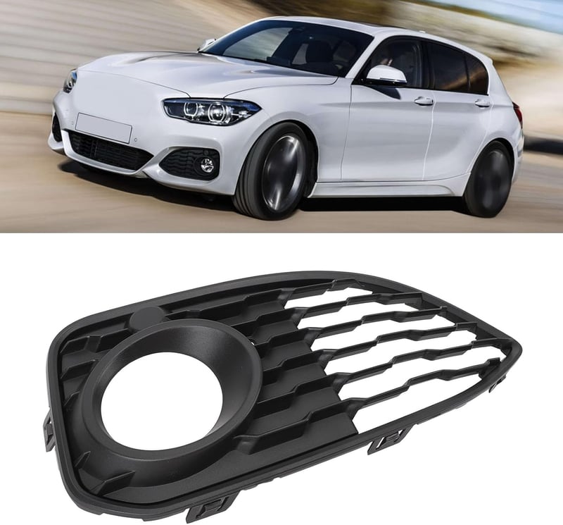 TKSE BMW 1-es Sorozat F20 F21 LCI M Sport Első Lökhárító Ködlámpa Rács - Hőelvezető Védőburkolat, Jobb Oldali 51118060282