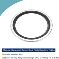 Szénacél G2 Nitril Gumi Tömítőgyűrű Készlet 73mm - 5db 3