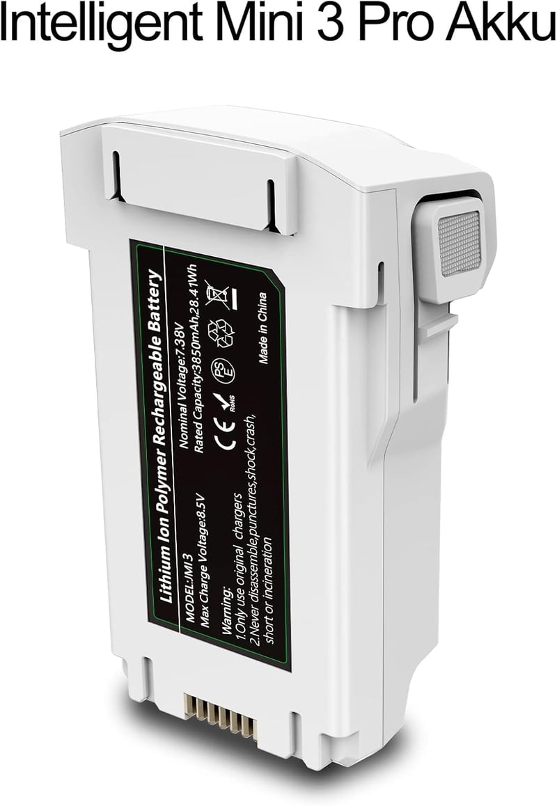 DJI Mini 3 Pro akkumulátor szett - 2db 3850mAh, 47 perc repülési idő
