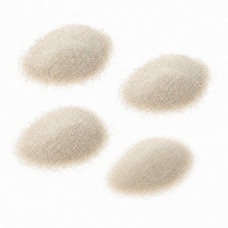 Nisip de cuarț pentru acvariu Amtra Wave alb, granulație 0,1-0,7 mm, pentru apă dulce și sărată, 4 kg — set de 4 bucăți
