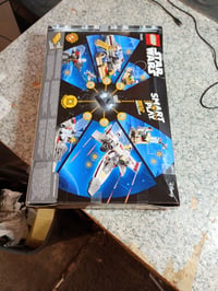LEGO Star Wars 75423 Lukov Red Five X-Wing interaktívna stavebnica so Smart Brick technológiou, 581 dielikov, od 6 rokov, rozbalený tovar (outlet) 4