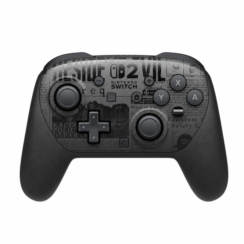 Nintendo Switch 2 Pro Controller Resident Evil Requiem Edition – defect, funcționează parțial: butonul R nu funcționează (stare: vezi a 2-a poză)