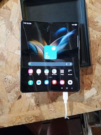 Samsung Galaxy Z Fold4 5G összecsukható okostelefon 256 GB szürkezöld — Szalagkábel sérült(Teljesen kinyitott (állapot: lásd a 2. képet) 3