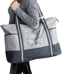 J.Jones XXL Szabadidős Táska, Sporttáska, Úszótáska, Női Shopper Cipzárral 5