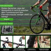 CYCLO-PRO 3.0 Vezeték Nélküli Kerékpár Komputer - 31 Funkció, Nagy Kijelző, Vízálló 6