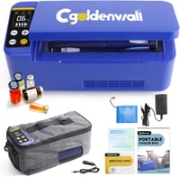 CGOLDENWALL Inzulin Hűtőtáska - Nagy Kapacitású, USB-s, Kék Gyógyszerhűtő Utazáshoz 1